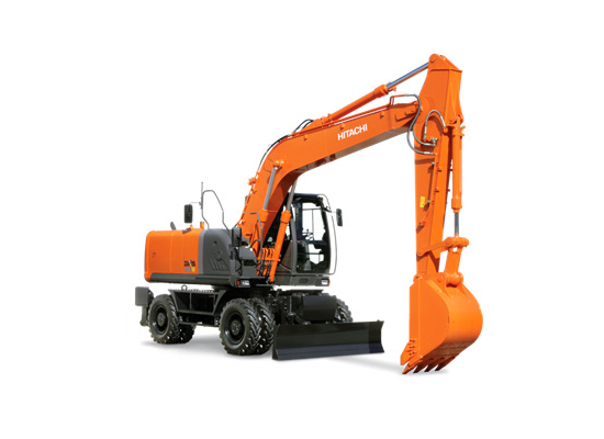 hitachi zx190w lastik tekerlekli ekskavatör